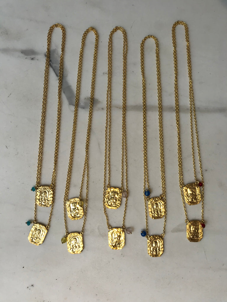 Halskette ESCAPULARIO in Gold