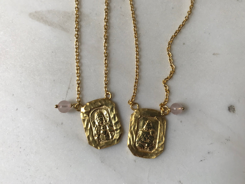 Halskette ESCAPULARIO in Gold