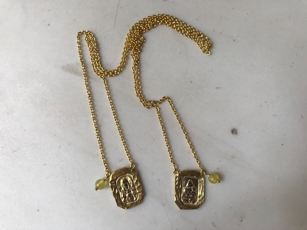 Halskette ESCAPULARIO in Gold