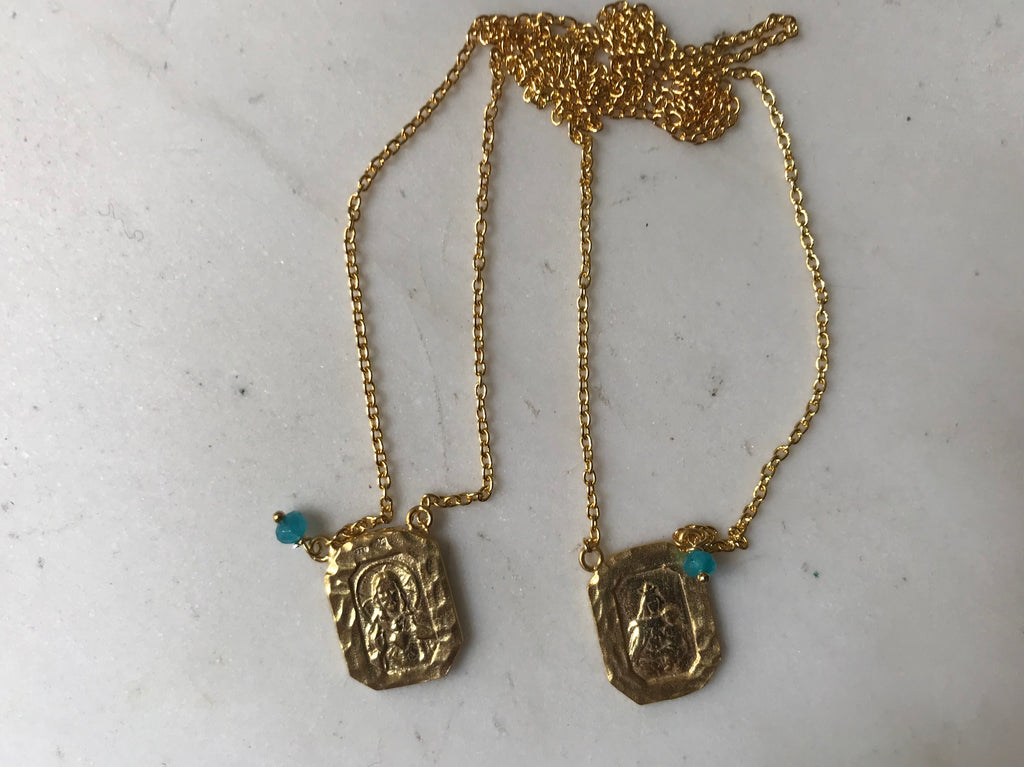 Halskette ESCAPULARIO in Gold